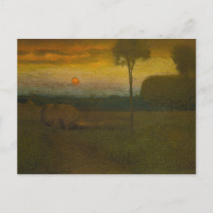 Evening Landscape by George Inness (1889) Postcard