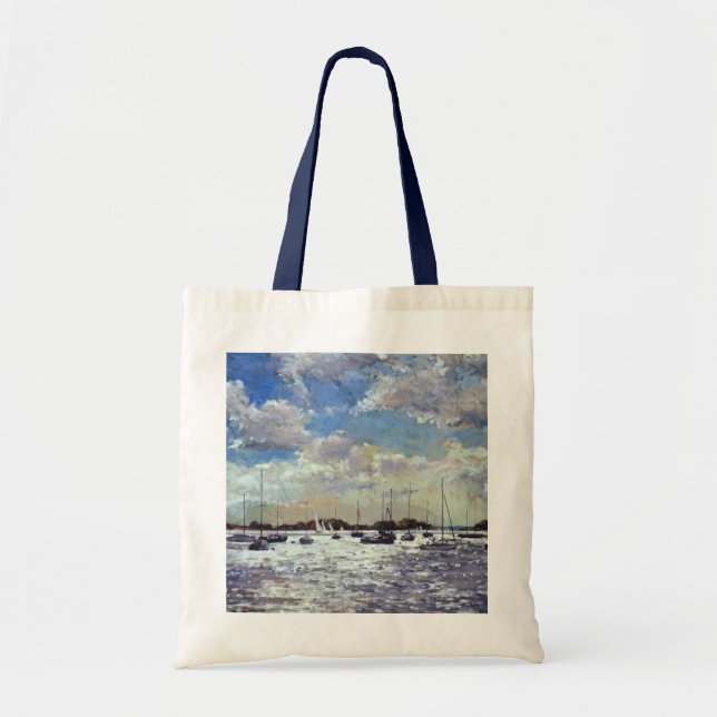 Evening Light Gulf of Morbihan 2002 Tote Bag (Front)