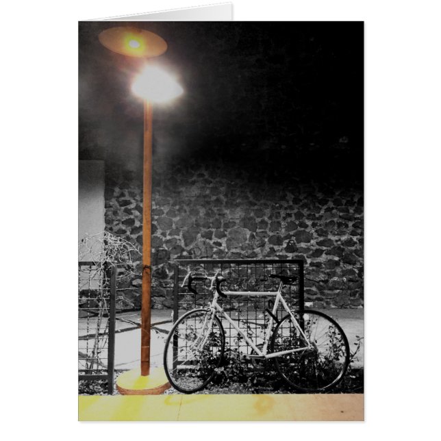Evening Light on Bicycle Photograph (Front)