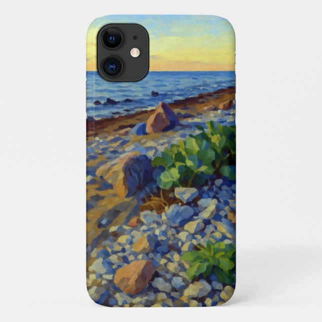 Evening light on the coast of Vormsi Case-Mate iPhone Case (Back)