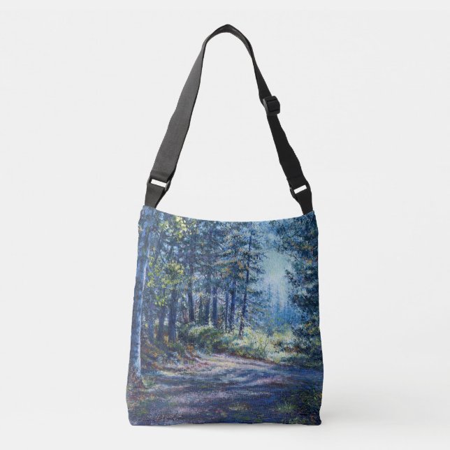 "Evening Light On the Trail" Tote Bag (Front)