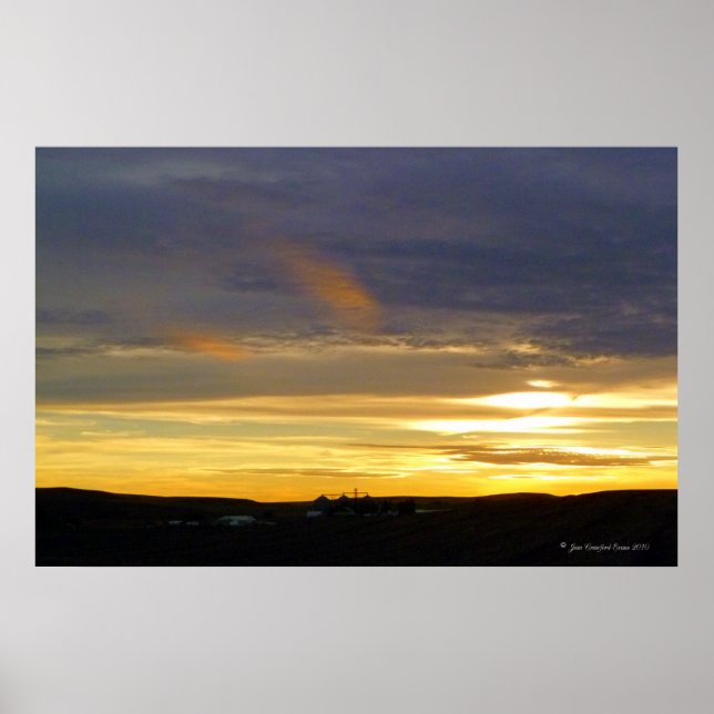 Evening light poster (Front)