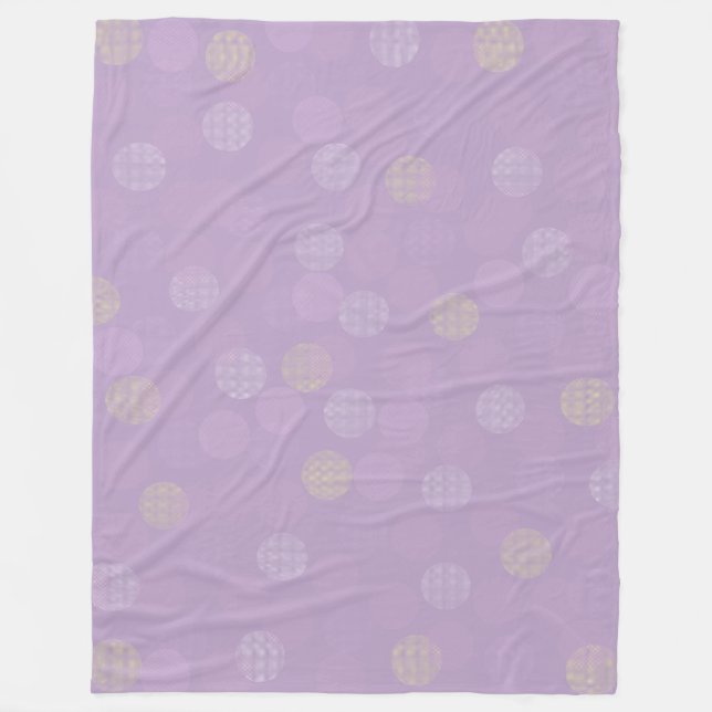 Evening Lights Fleece Blanket (Front)