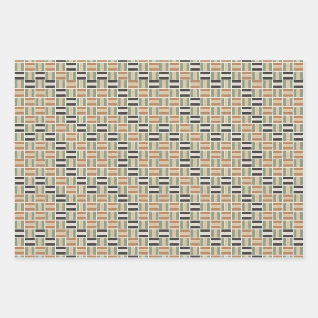 Evening Loom Wrapping Paper (Front)