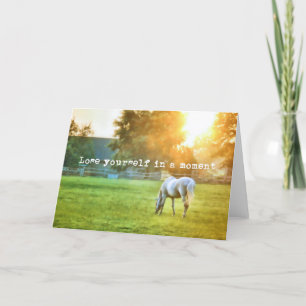 EVENING MIST Greeting Card