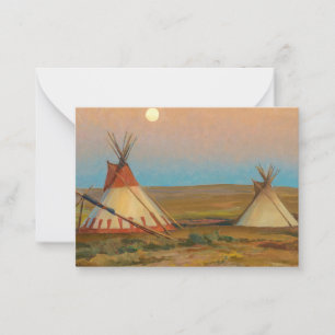 Evening on the Blackfeet Reservation by Dixon Card
