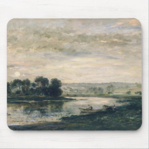 Evening on the Oise, 1872 Mouse Mat