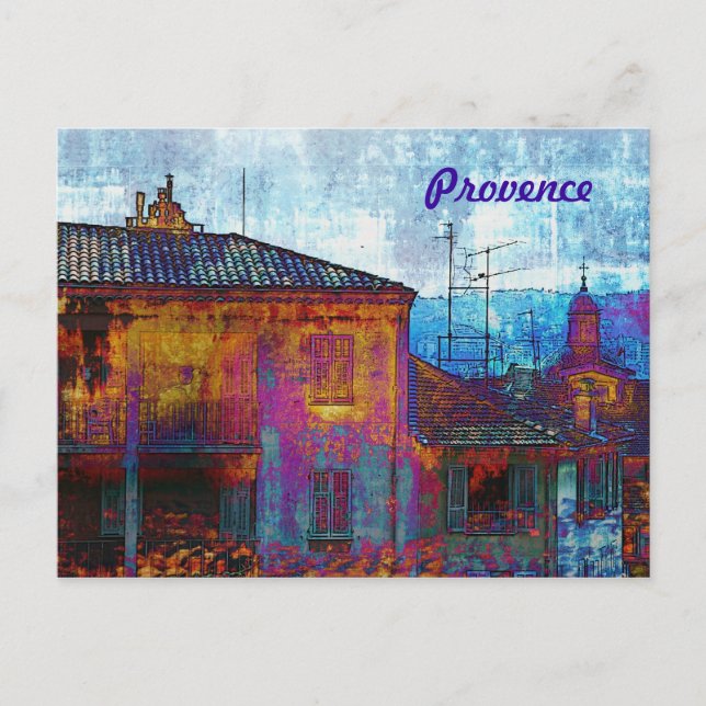Evening Provence card (Front)