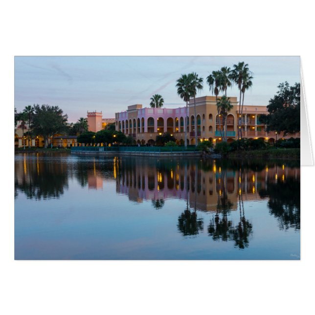 Evening Resort Reflections (Front Horizontal)
