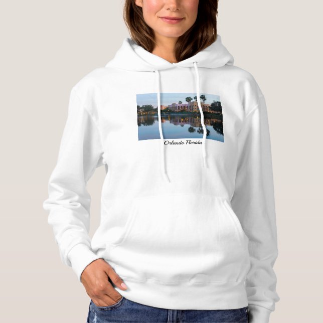 Evening Resort Reflections Hoodie (Front)
