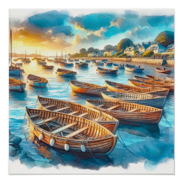 Evening Rest Poster (Front)