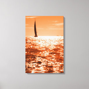 EVENING SAIL 16x24 Canvas Print