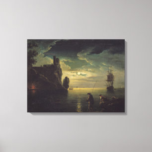 Evening Seascape Canvas Print