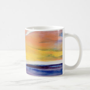 Evening seascape coffee mug