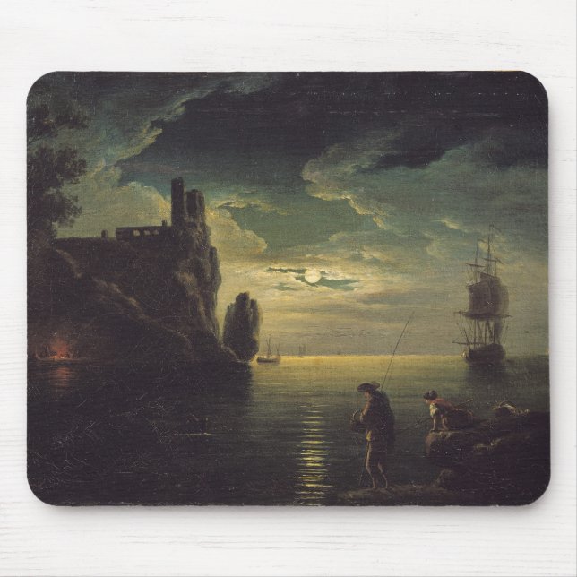 Evening Seascape Mouse Mat (Front)