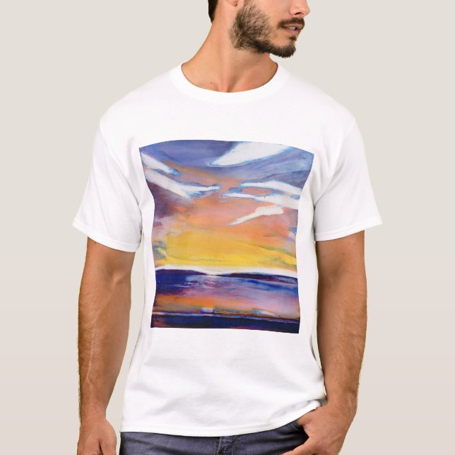 Evening seascape T-Shirt (Front)