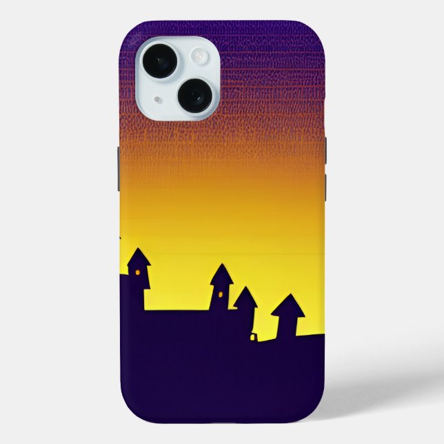 Evening shadow landscape Case-Mate iPhone case (Back)
