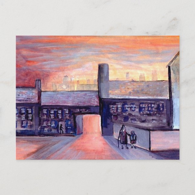 Evening Shadows Postcard (Front)