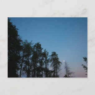 Evening Sky Over Elk Lake, Michigan Postcard