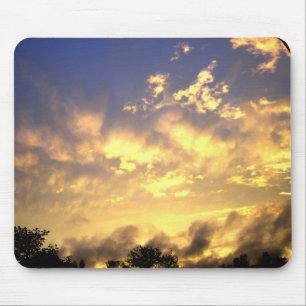 evening smoke mouse mat