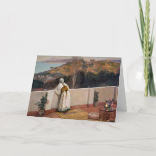 Evening, Tangiers   Sir John Lavery Card