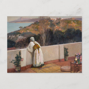 Evening, Tangiers   Sir John Lavery Postcard