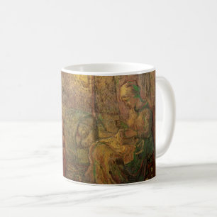 Evening - The Watch by Vincent van Gogh Coffee Mug