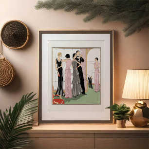 Evening wears (1932)  canvas print