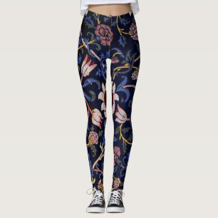 Evenlode, famous William Morris pattern, Leggings
