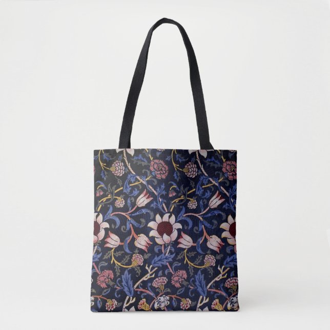 Evenlode, famous William Morris pattern, Tote Bag (Front)