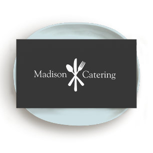 Event Caterer Catering Business Card