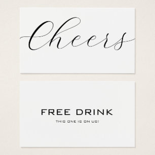 Event Corporate Drink Voucher Drink Ticket