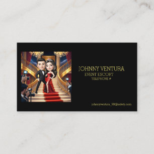 " EVENT ESCORT " BUSINESS CARD