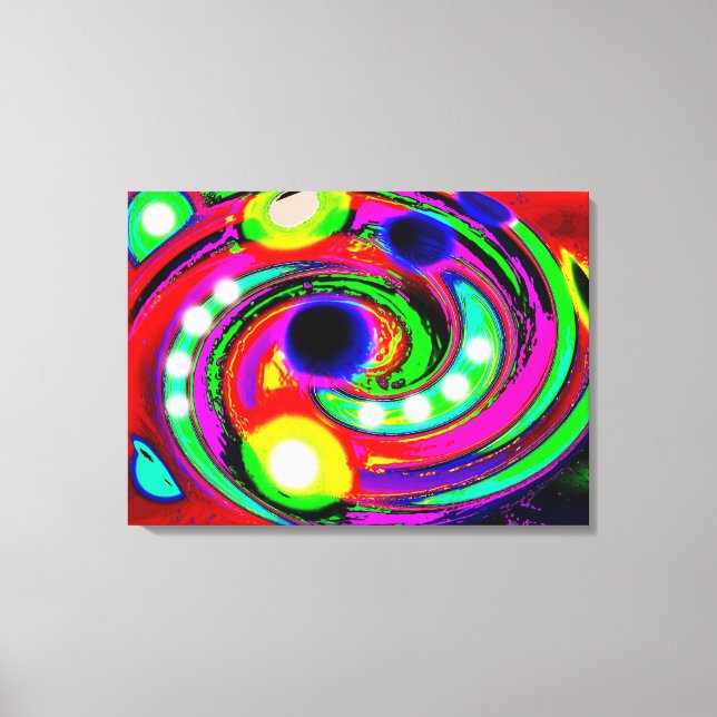 Event horizon art canvas print (Front)
