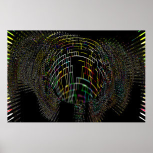 "Event Horizon" Black Hole Astronomy Art Print