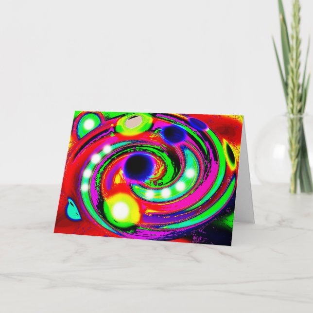 Event horizon, omega holiday card (Front)