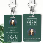 Event ID Customised Lanyard Name Tag With Photo Badge<br><div class="desc">Introducing our Event ID Customised Lanyard Name Tag With Photo Badge in a striking emerald green, a stylish and functional solution designed to elevate the identification process at your professional events. This ensemble seamlessly blends practicality with a touch of sophistication, creating a unified and polished look for your employees. The...</div>