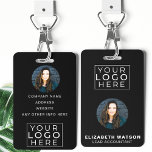 Event ID Customised Lanyard Name Tag With Photo Badge<br><div class="desc">Introducing our versatile Event ID Customised Lanyard Name Tag With Photo Badge, a sleek and functional solution designed for a professional aesthetic in black, grey, and white tones. This ensemble effortlessly combines style and practicality, ensuring a polished and cohesive representation for your employees at various events. The black, grey, and...</div>