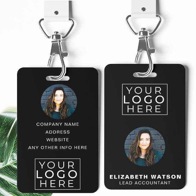 Event ID Customised Lanyard Name Tag With Photo ID Badge (Creator Uploaded)