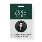 Event ID Customised Lanyard Name Tag With Photo