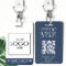Event ID Customised Lanyard Name Tag With QR Code