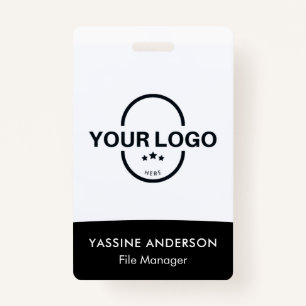 Event ID Customised Lanyard Name Tag With QR Code  ID Badge