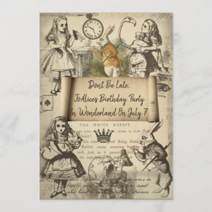 Event Invitation to Wonderland