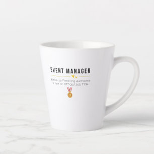 Event Manager Latte Mug