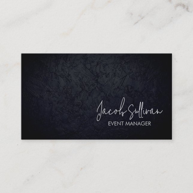 Event Manager Promotion Marketing Business Card (Front)