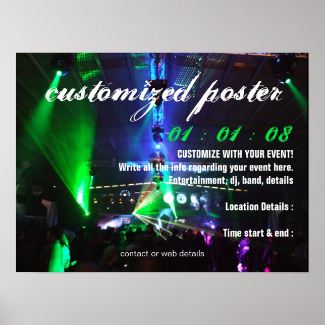 EVENT Party #2 Poster (Front)