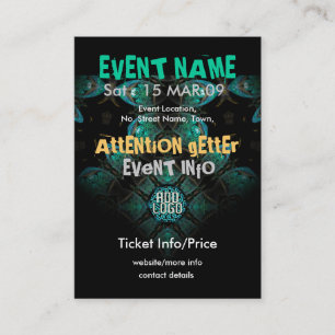 EVENT PARTY miniFLYER #009 Business Card