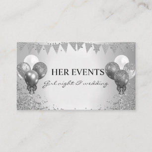 Event Planner Balloon - Themed  Business Card