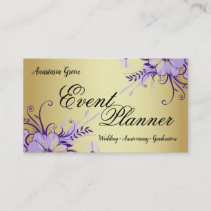 Event Planner Business Card