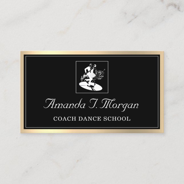 Event Planner Dance School Wedding Blogger VIP Business Card (Front)